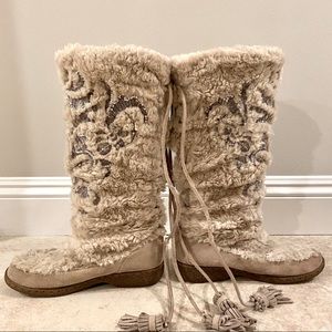 Sam Edelman winter fur boots